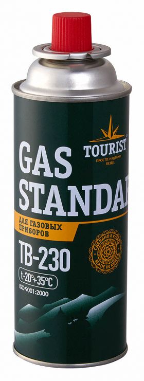 Одноразовый газовый баллон GAS STANDARD, 220 гр. TB-230